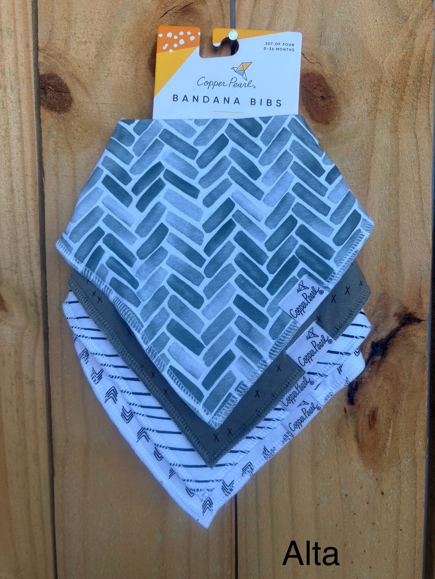 Bandana Bibs | Copper Pearl