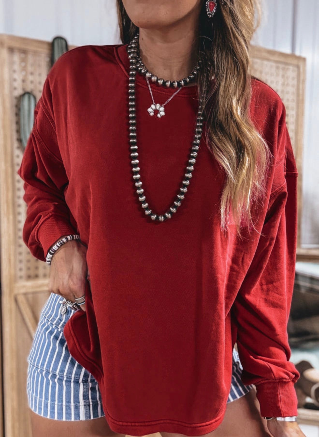 MLRS Trendy Open Back Top