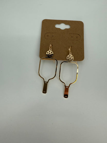 Pickle Ball Earrings