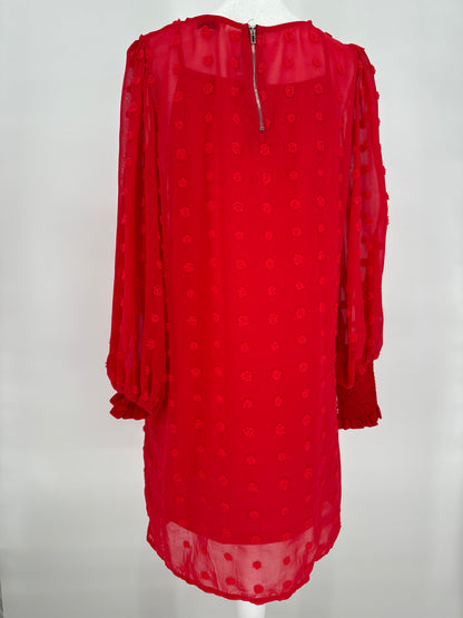 Swiss Dot Dress with Slip Included