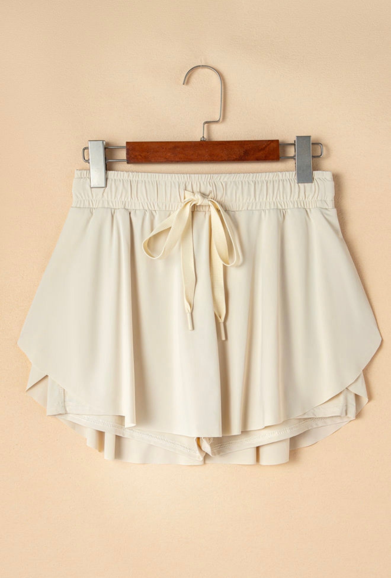 Beige Skort Athletic Style