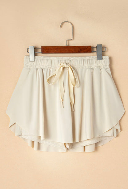 Beige Skort Athletic Style
