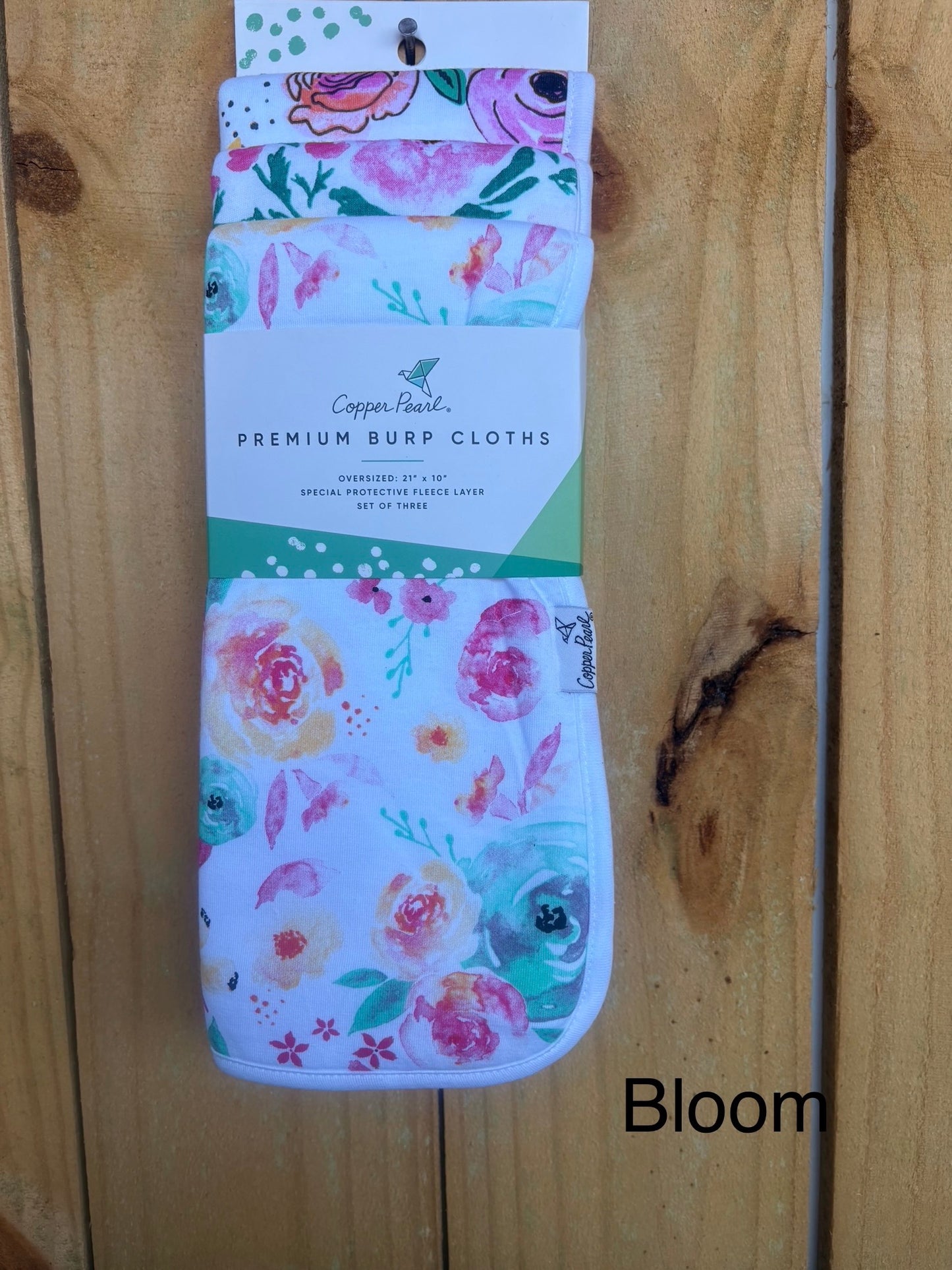 Premium Burp Cloths | Copper Pearl