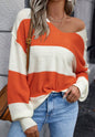 Orange Cream Sweater