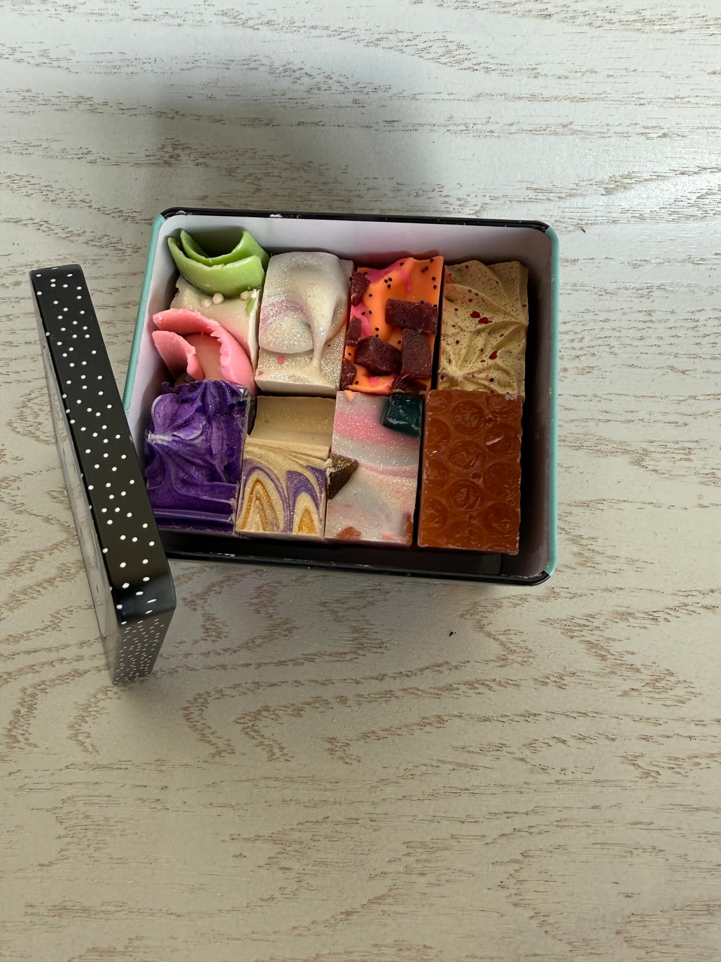 Finchberry Metal Boxed Variety Soap Sampler Gift Tin
