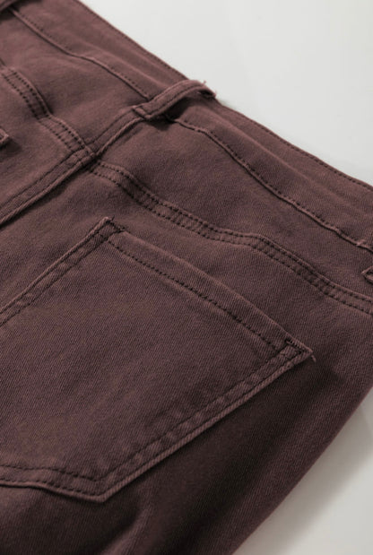 Trendy Style Brown wide leg pants