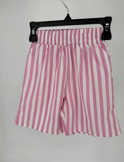 CH18 Children's God Is Good 2pc Short Set with Striped Elastic Wait Shorts