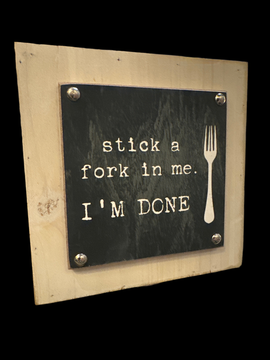 Stick a fork in me…I’m Done | Home Decor