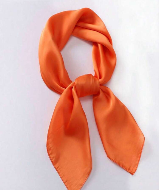 Orange scarf