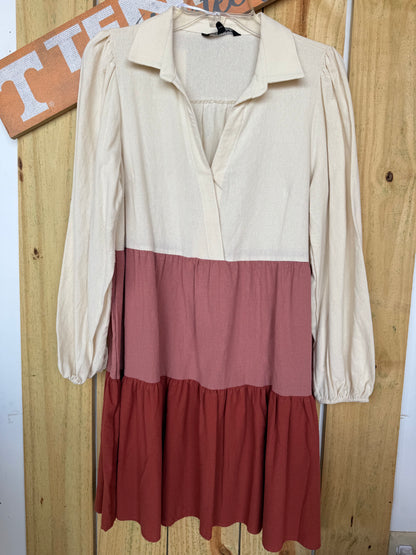 SS Colorblock Dress