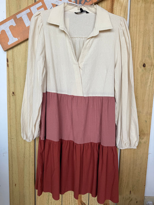 SS Colorblock Dress