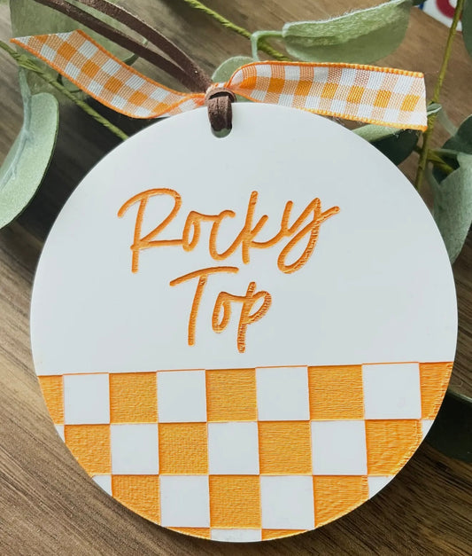 Rocky Top Acrylic Ornament