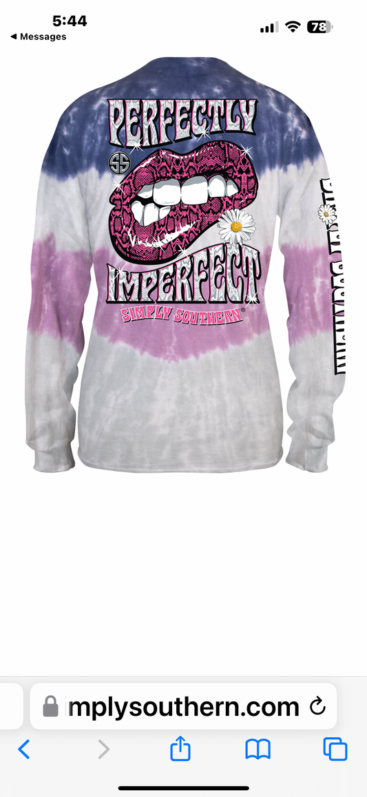 SS perfectly imperfect long sleeve T shirt