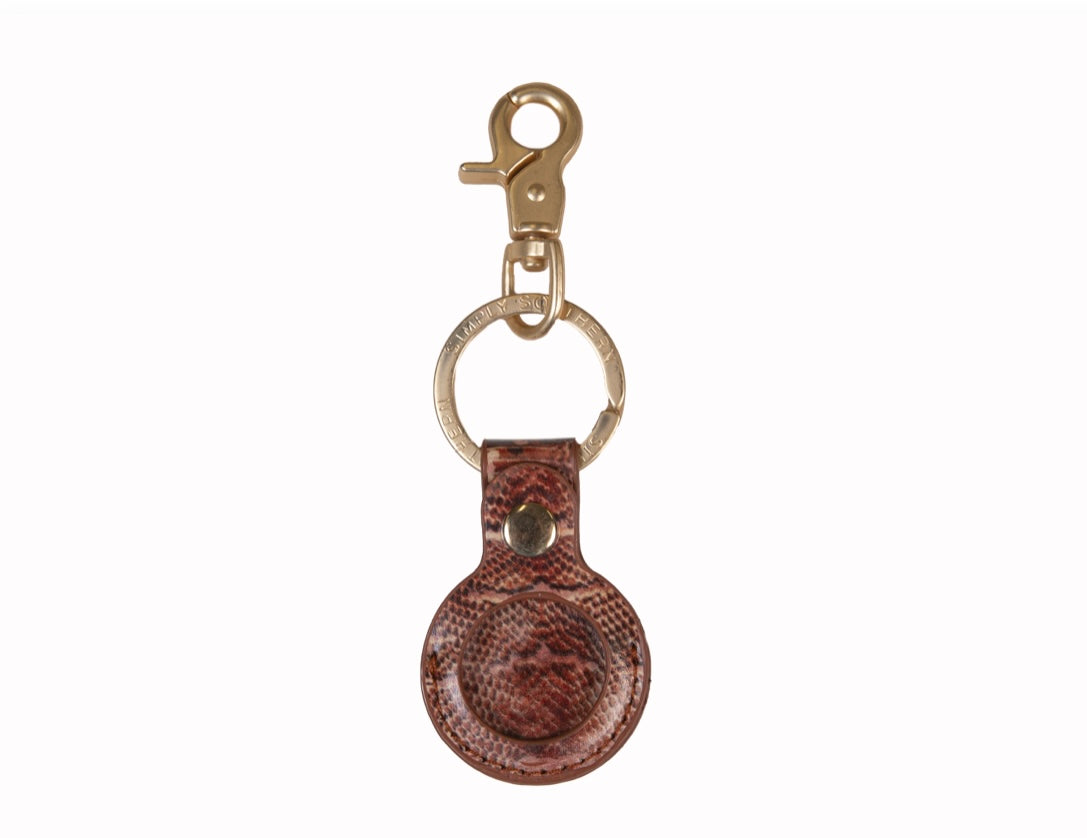 SS AirTag Holder with Clip Attachment