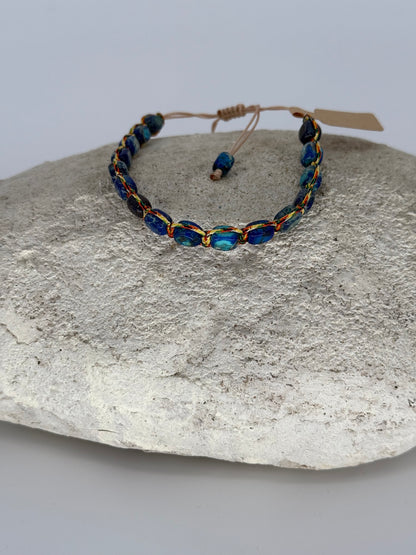 Natural Stone Adjustable Bracelet