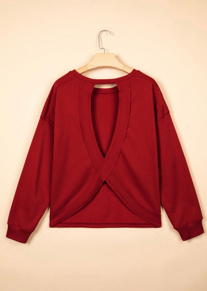 MLRS Trendy Open Back Top