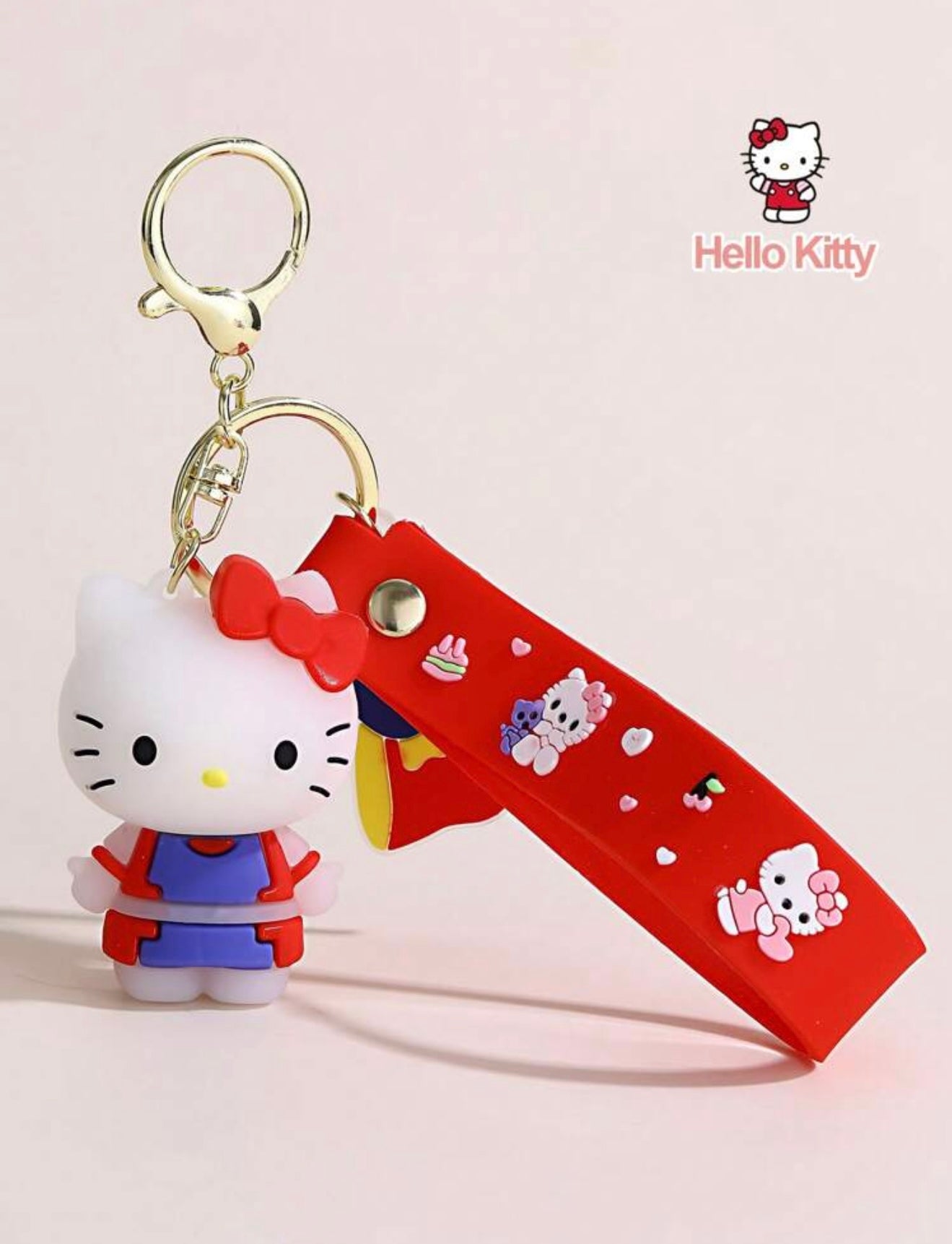 Vinyl Character Bag Charm/Key Chain Wristlet