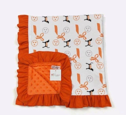CCSB Tennessee Smokey Blanket with Ruffle