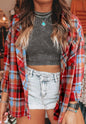 Multi color flannel