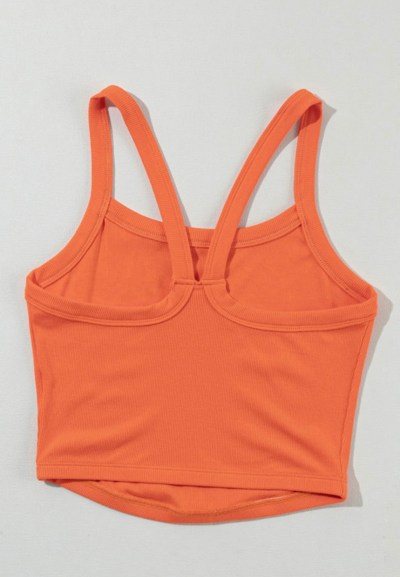A49 Cropped Tank made with breathable ribbed fabric - Ivy's Gifts & Boutique