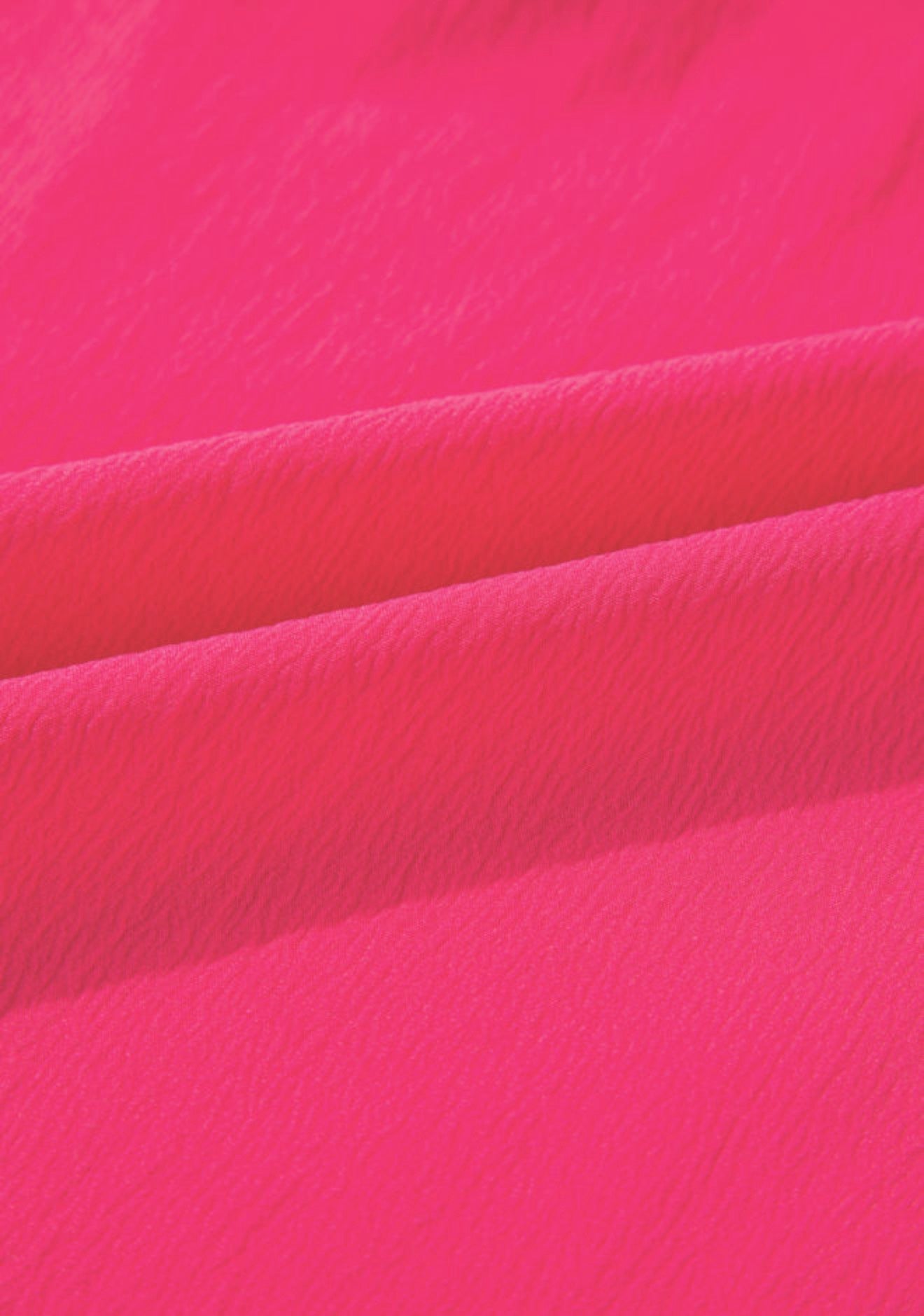 PP28 Strawberry Pink Pleated O Neckline Top with Embroidered Flutter Sleeves