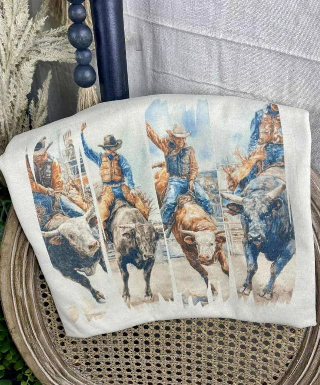 FRD Vintage Rodeo Printed T Shirt