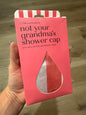 Not Your Grandma's Shower Cap | With Frizz-defying Waterproof Lining