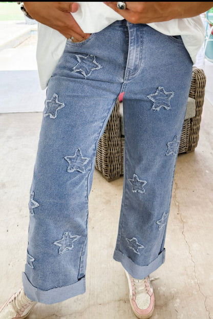 Ragged Star Embellished Jeans