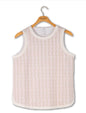 Ivy's Gifts & Boutique SS sleeveless top in soft fabric, featuring a casual fit and stylish design, displayed on a hanger.