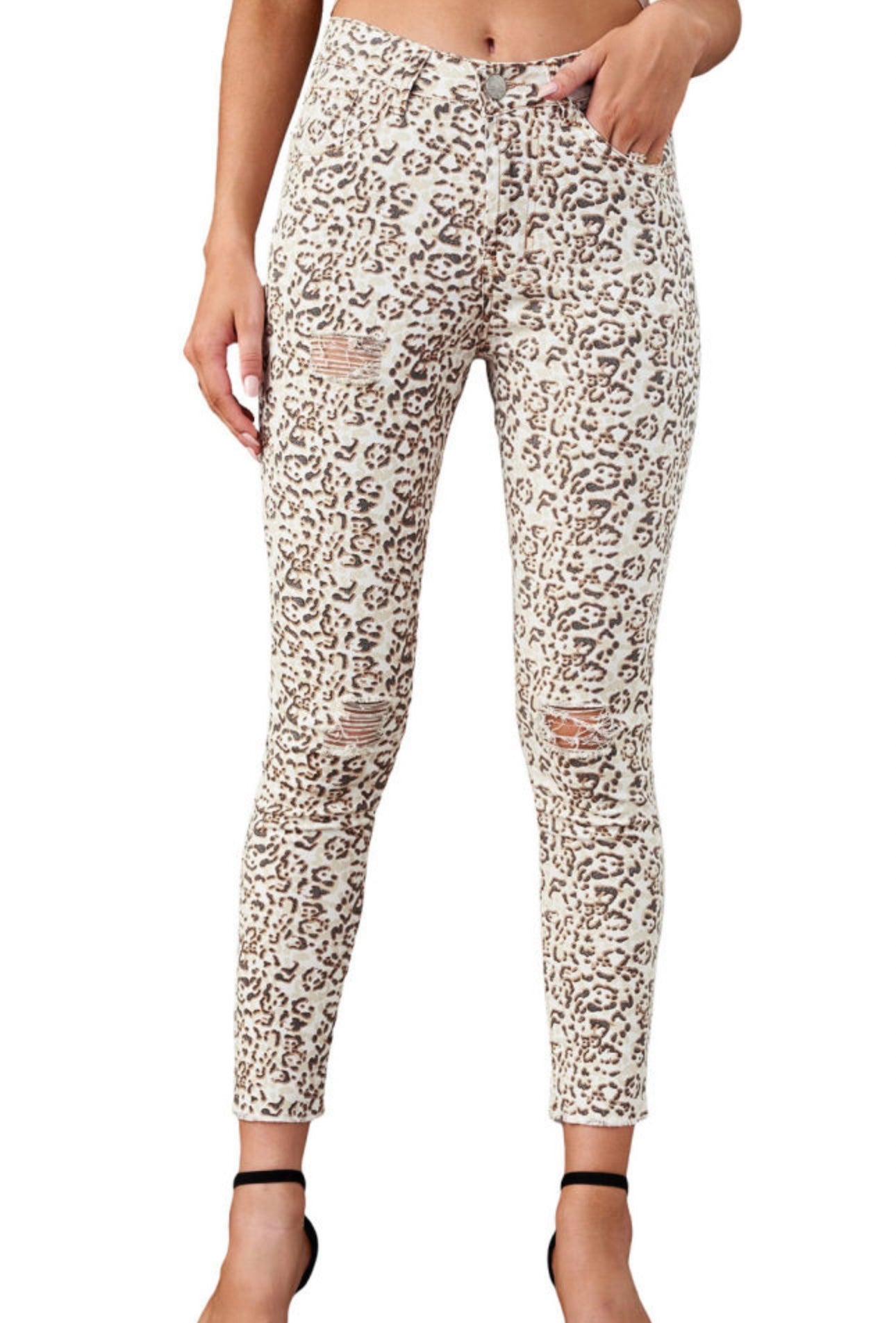 Animal Print Pants