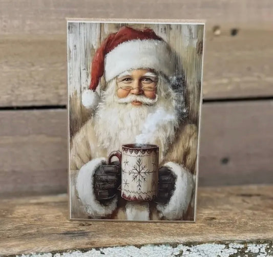 Santa with Mug