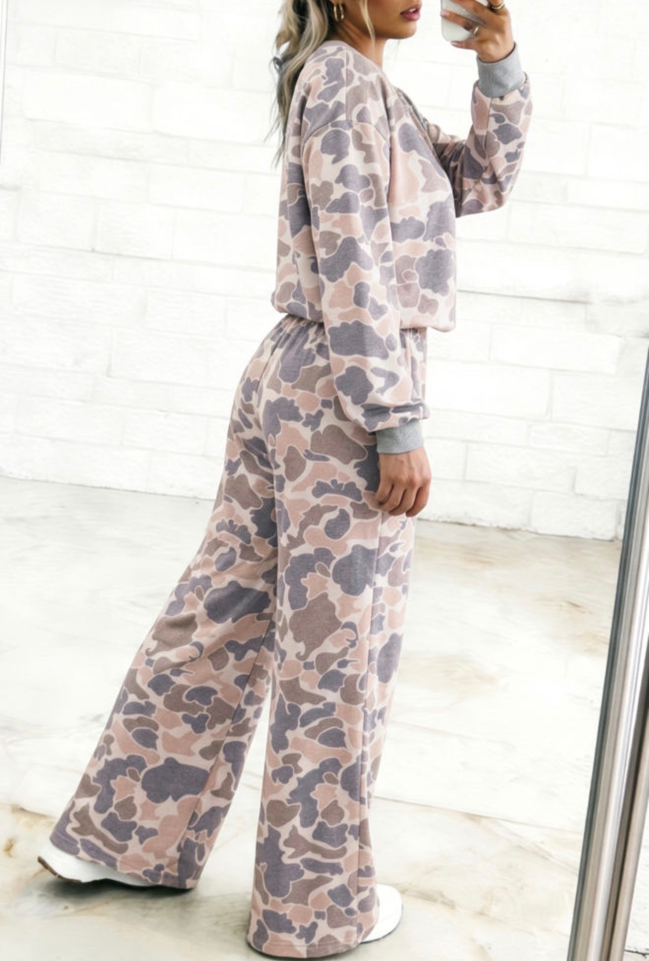 MLCS Modern Camo Print 2 Piece Set