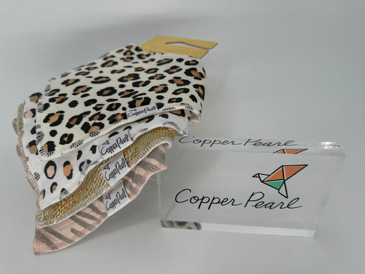 Bandana Bibs | Copper Pearl