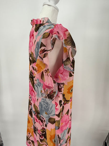 Pink Floral Dress