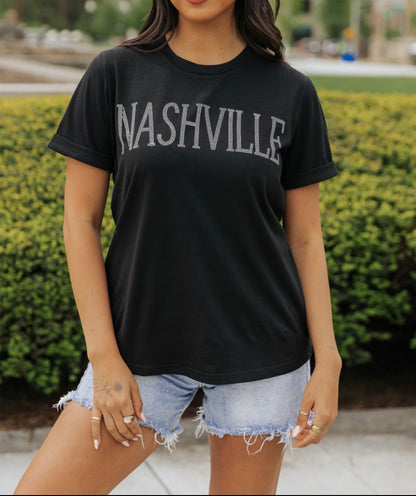 NASHVILLE T Shirt with Sparkle