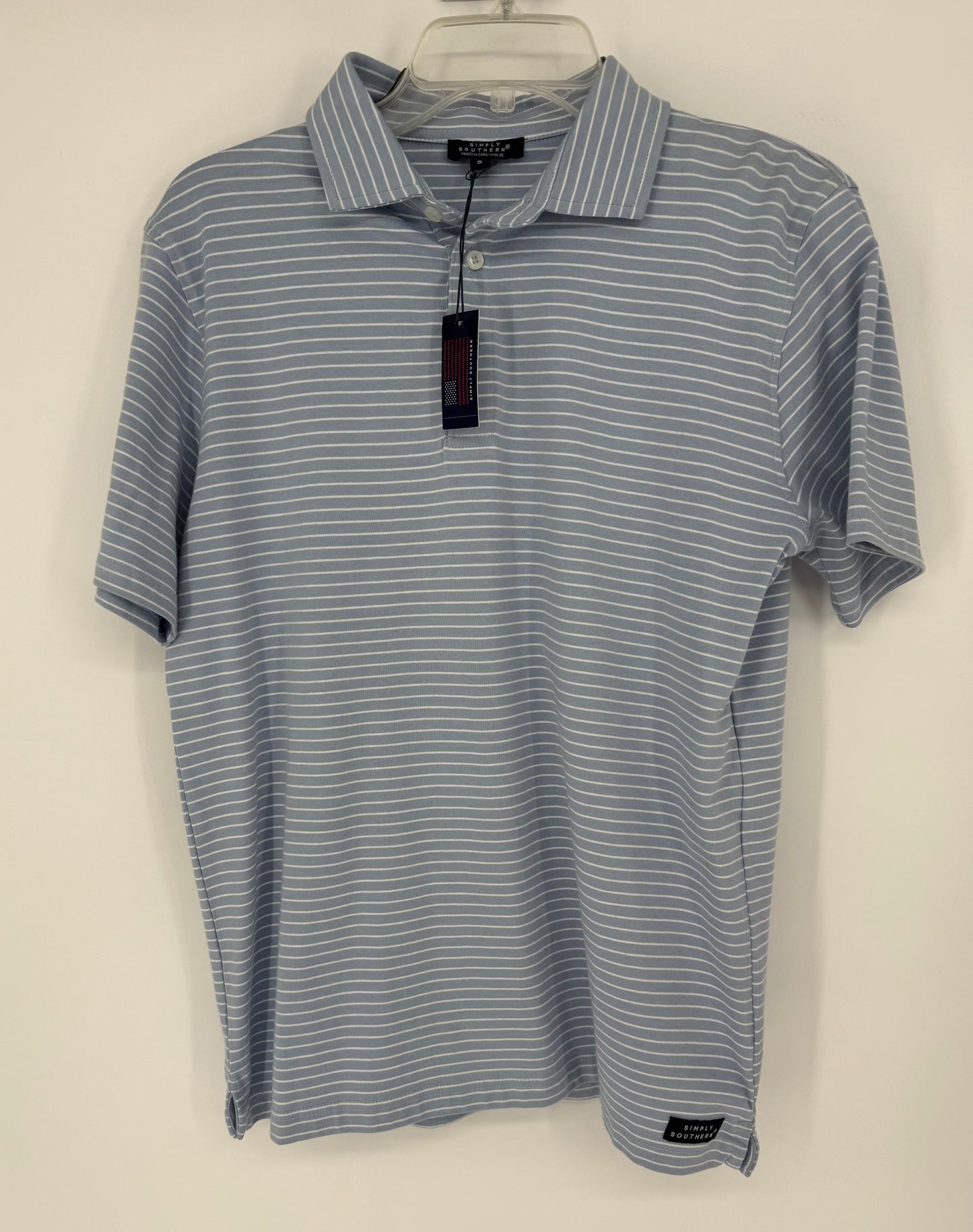 SS Men’s Striped Polo in 2 styles