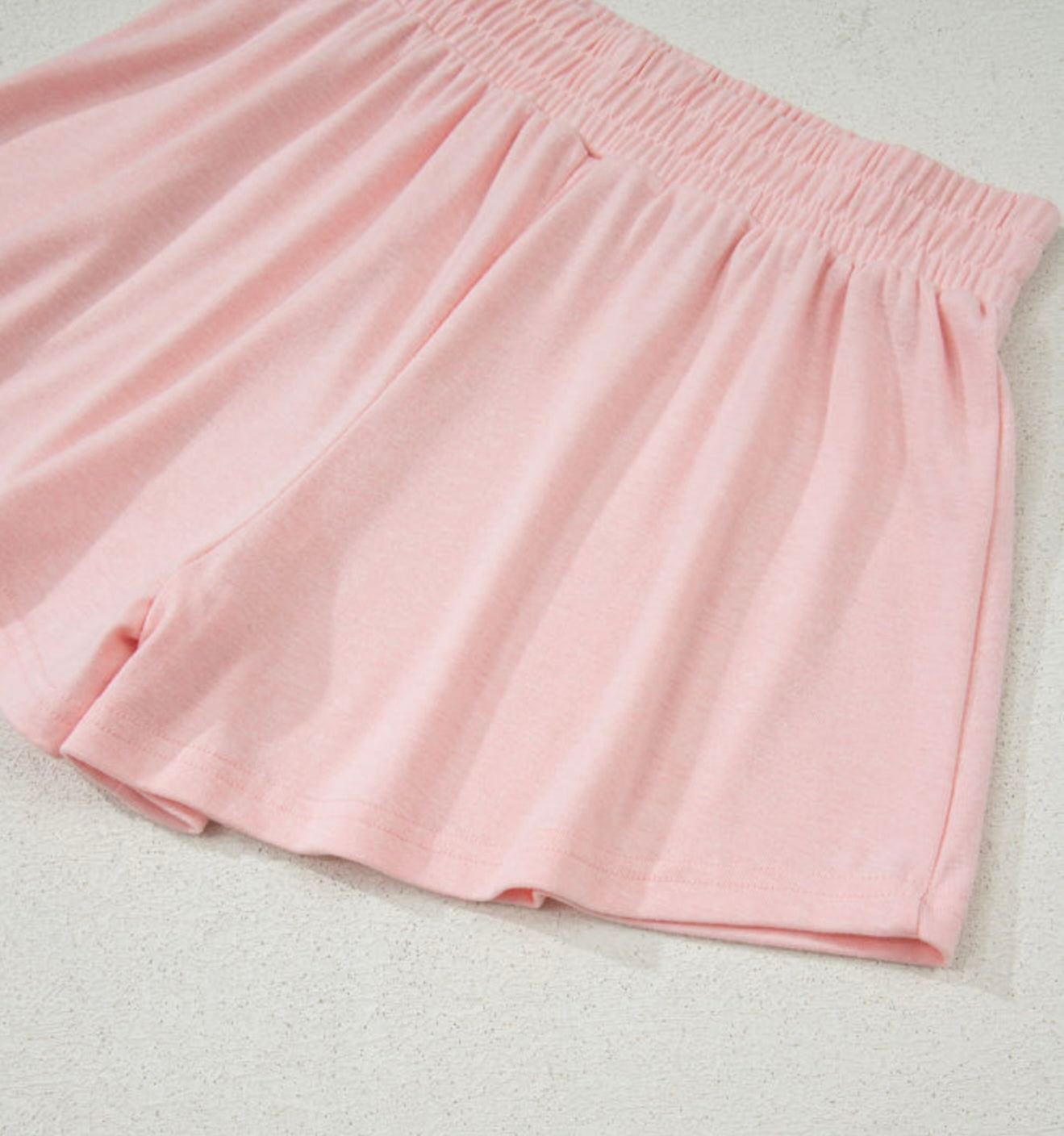 3 Piece Short Set with Jacket in Pink