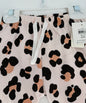 Light Pink Animal Print Onsie and Jogger Pants