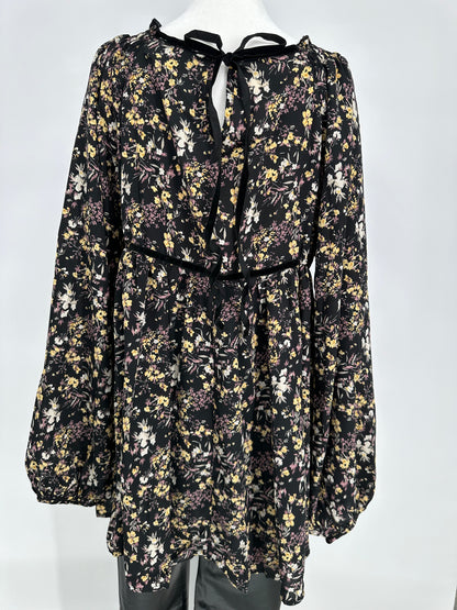 Umgee plus size Floral blouse