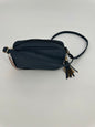 Navy Crossbody Purse with Zip Closure