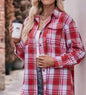 RDF Red Flannel Button Up Shirt