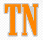 FTNS TN Clear 4in. Indoor Outdoor Sticker