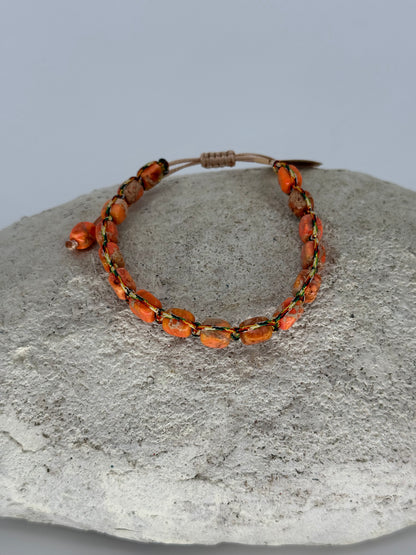 Natural Stone Adjustable Bracelet