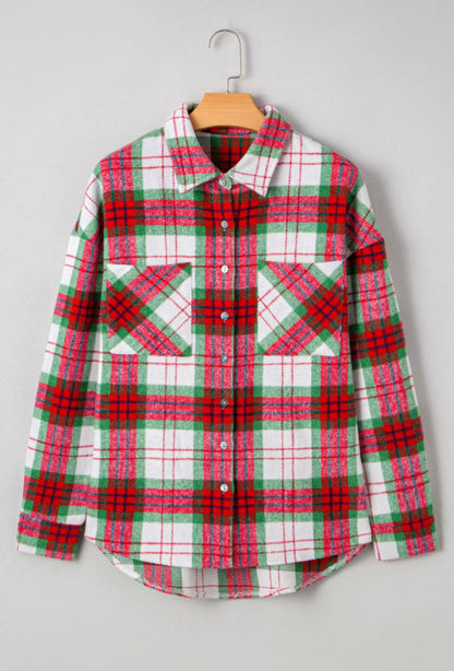 Red Plaid Shacket
