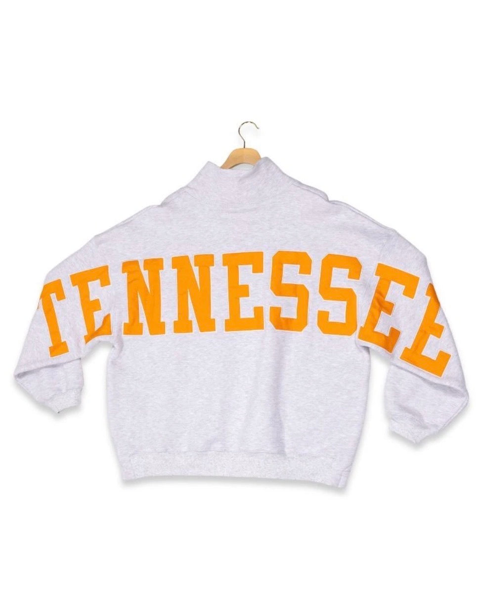Ivy's Gifts & Boutique SSTN Tennessee mock turtle neck sweatshirt, super soft, comfortable, with a cozy fit and stylish design.