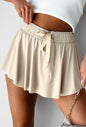 Beige Skort Athletic Style