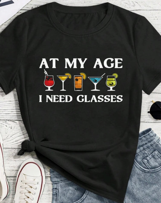 Black At My Age T Shirt