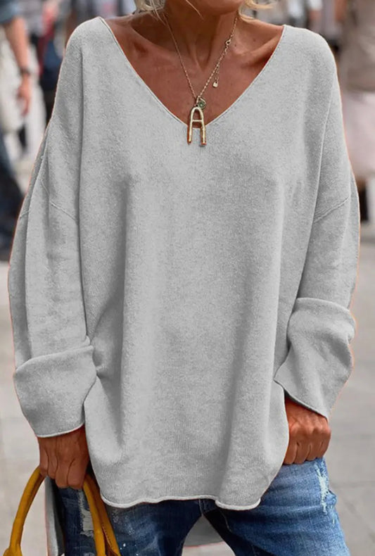 Gray top very comfy
