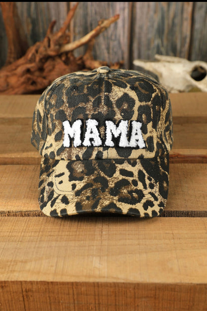 MAMA Animal Print Cap