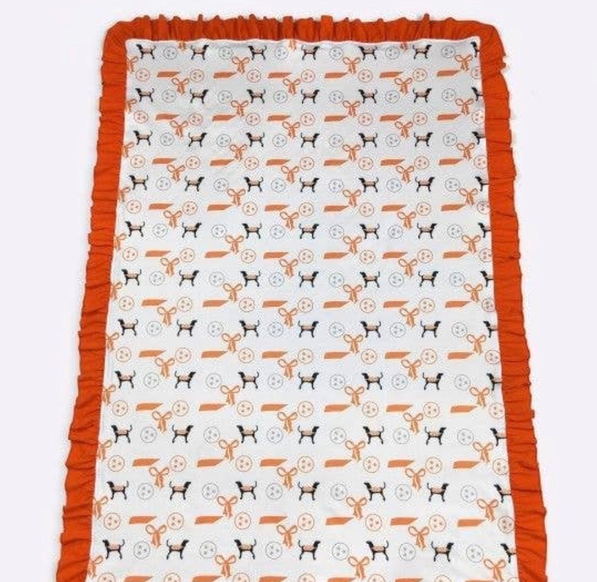 CCSB Tennessee Smokey Blanket with Ruffle